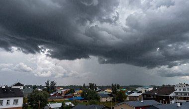 Бури, ливни и град: прогноз погоды по Казахстану на 4 августа