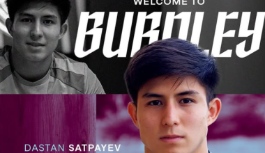 «Бёрнли» установил рекорд после подписания Дастана Сатпаева