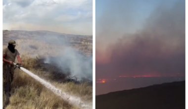 Два человека пострадали в охваченной пожарами Карагандинской области