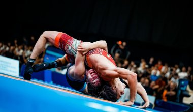 Казахстанский борец Казыбек Калмагамбетов стал чемпионом мира