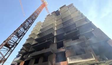 Казахстанец погиб после страшного пожара на стройке в России