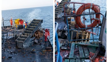 Еще одно судно атаковали дроны в Черном море