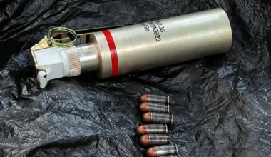 Пакет с боеприпасами нашли в алматинском дворе