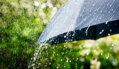 Ливни и град прогнозируют в отдельных частях Казахстана