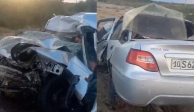 Трое граждан Узбекистана погибли в аварии на трассе в Казахстане