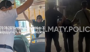 Участник драки в автобусе оказался подозреваемым в серии краж в Алматы