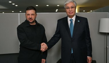 Токаев направил послание Зеленскому