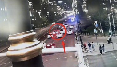 Водителя без прав арестовали за побег с места аварии в Астане