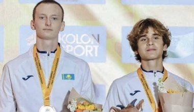 Сборная Казахстана завоевала две медали на чемпионате по скалолазанию