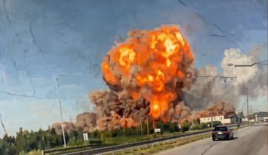 Серия взрывов прогремела около Киева