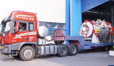 Китайская турбина нового поколения отправилась в Казахстан