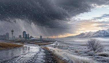 Лето попрощается с Казахстаном ливнями, градом и заморозками