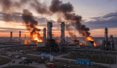 Один из крупнейших НПЗ России остановился после атаки БПЛА