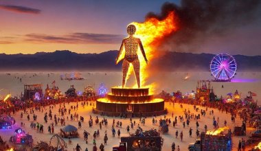 На фестивале Burning Man умер мужчина