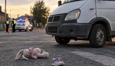 Четырехлетняя девочка погибла под колесами «Газели» в Акмолинской области