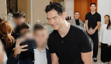 «Учат поддерживать войну?»: визит Нурлана Сабурова в элитную школу обернулся скандалом