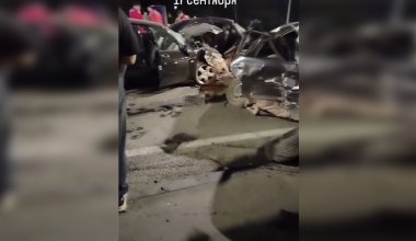 Один погиб, семеро ранены в массовом ДТП на въезде в Павлодар