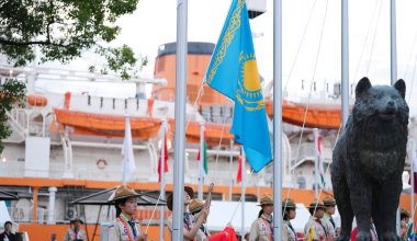 Флаг Казахстана подняли в Японии перед стартом Азиады-2026