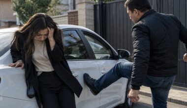 Мужчина напал на девушку после спора из-за парковки в Кокшетау