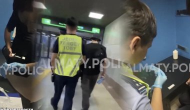 Досмотр алматинца в метро закончился уголовным делом
