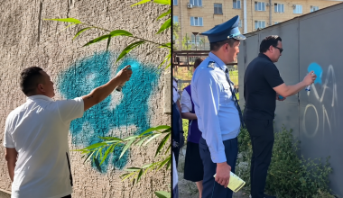 В Казахстане насчитали больше 2 тысяч незаконных граффити за два дня