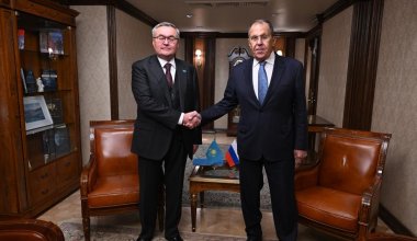 Тлеуберди и Лавров встретились на полях Генассамблеи ООН