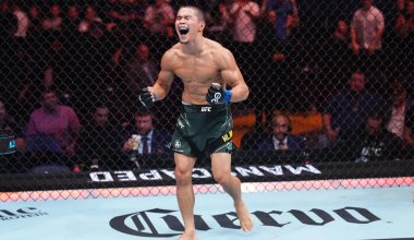 Официально объявлен бой казахстанца в UFC
