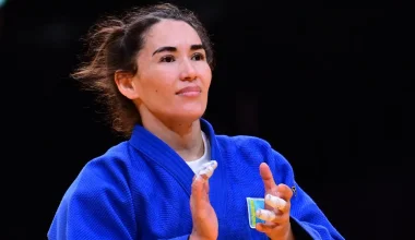 Казахстанская дзюдоистка Абужакынова стала двукратной серебряной призёркой Азиатских игр