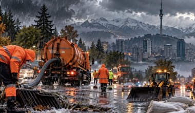 Алматы готовится к сильному дождю: службы перевели на усиленный режим