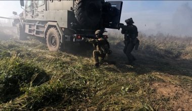 Казахстанские военные прибыли в Россию