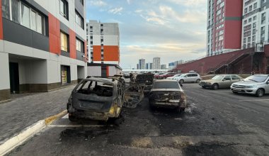 Пытался спасти машину и получил 50% ожогов: подробности пожара в Астане