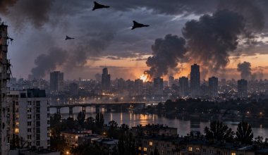 Киев атаковали дроны - часть города осталась без электричества