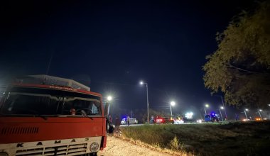 КАМАЗ раздавил мотоциклистов в Костанайской области