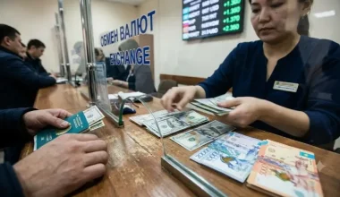 Тенге укрепился ко всем основным валютам