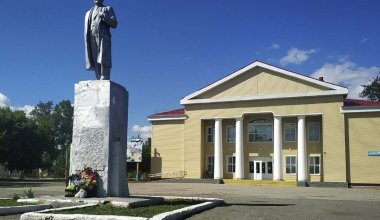 Памятник Ленину снесли на севере Казахстана