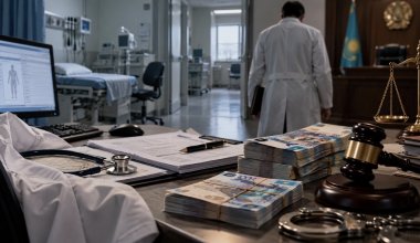 «Лечил» пациентов на бумаге: известного врача осудили за хищение денег в Актобе