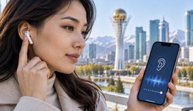 Казахстанцы теперь могут проверять слух через AirPods