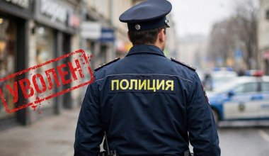 Полицейский уволен после скандала с наркотиками в Шымкенте