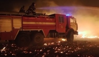 1500 гектаров в огне: разрушительный пожар вспыхнул на востоке Казахстана