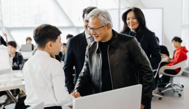 «NVIDIA заинтересована в Казахстане»: что стоит за визитом Дженсена Хуанга
