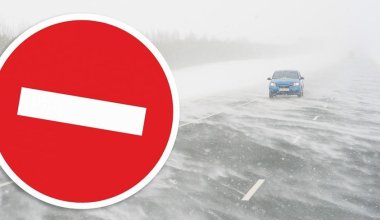 Казахстан сковывают морозы: экстренно закрыты десятки трасс в пяти областях