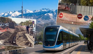 Толе би перекопали ради трамвая: как Алматы привыкает к строительству LRT