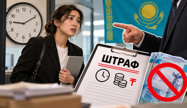 Штрафуют за опоздание на работу: законно ли это в Казахстане